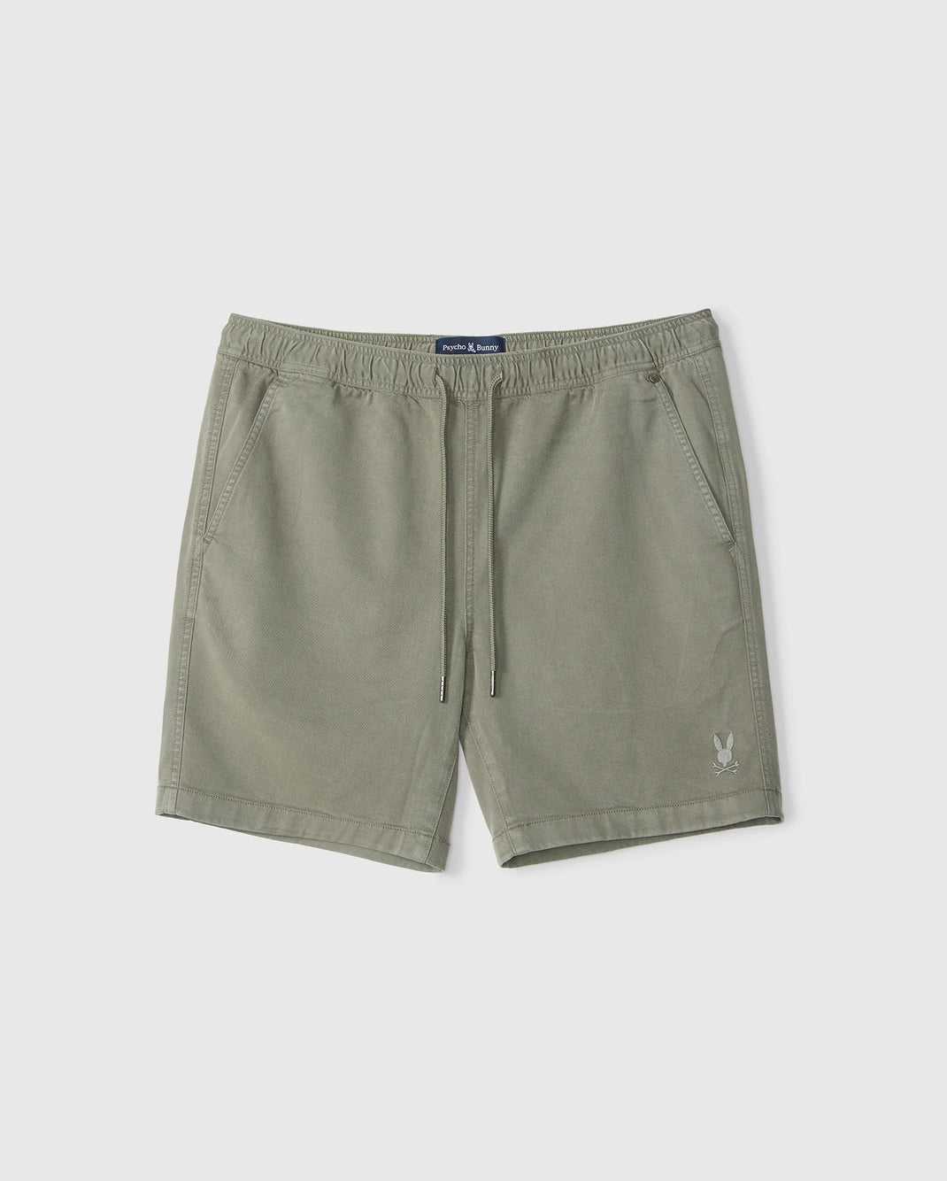 Short Psycho Bunny Willis Stretch Tencel Short Vert Homme | RRX-63435815